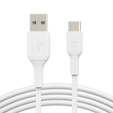 @Belkin BoostCharge USB-A to USB-C Cable - 15cm - White