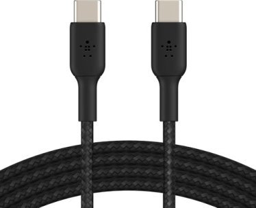 Belkin 100w USB-C to USB-C Braided Cable 2M Black