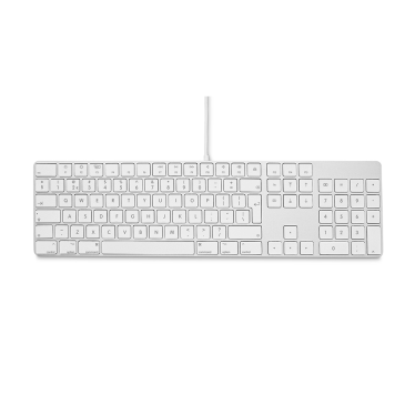 @LMP USB-C Wired Keyboard - Mac Layout NUM- NL - Aluminium - Silver